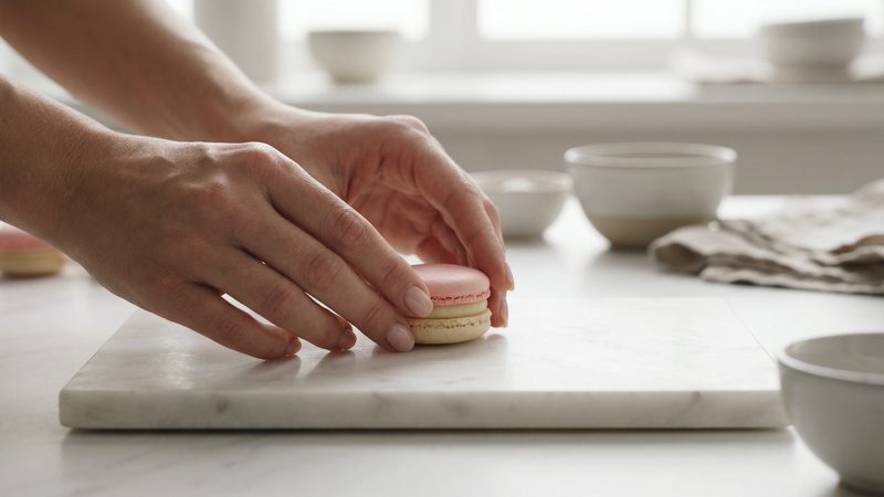 蘑菇视频 - 法式马卡龙烹饪视频教程 hlz5oz.cn